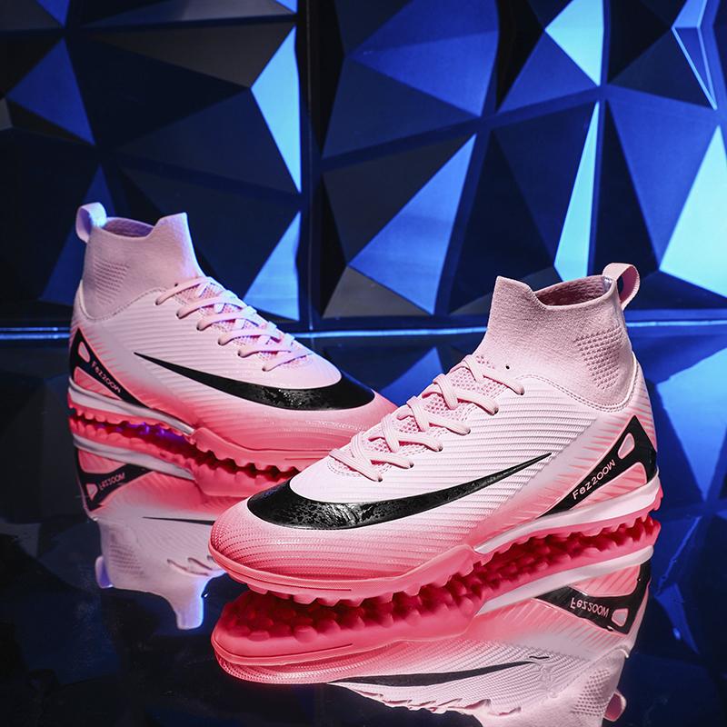 2025 New KELME Soccer Shoes Men's Holy Grail 1.5 Kangaroo Leather TF Adult Match Shredded Spikes Professional Training Human Gra