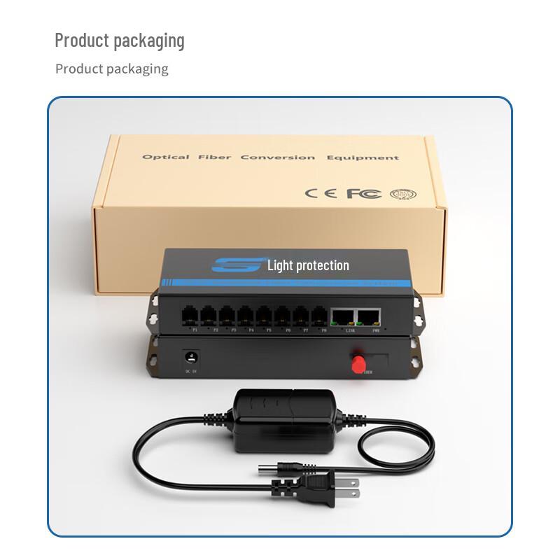 Guanghang PCM Voice Over Fiber Converter