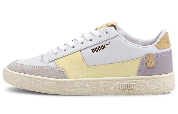 Puma Ralph Sampson MC  White Pastel Yellow  35.5