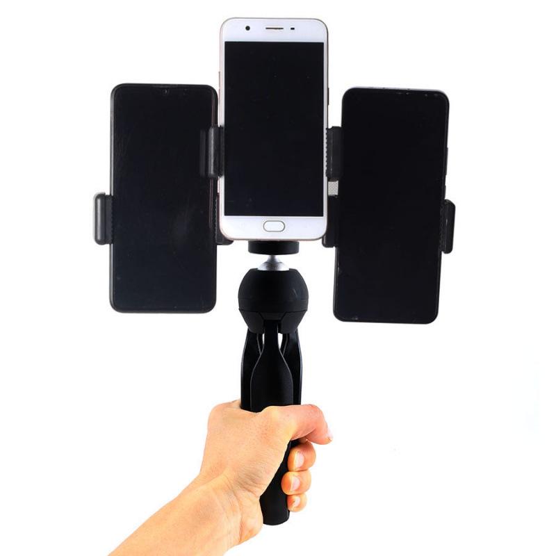 Multi-functional Desk Phone Holder & Tripod for Live Broadcasts
