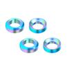4Pcs Bike Bicycle M6 Concave And Convex Washer Spacer For Disc Brake Caliper