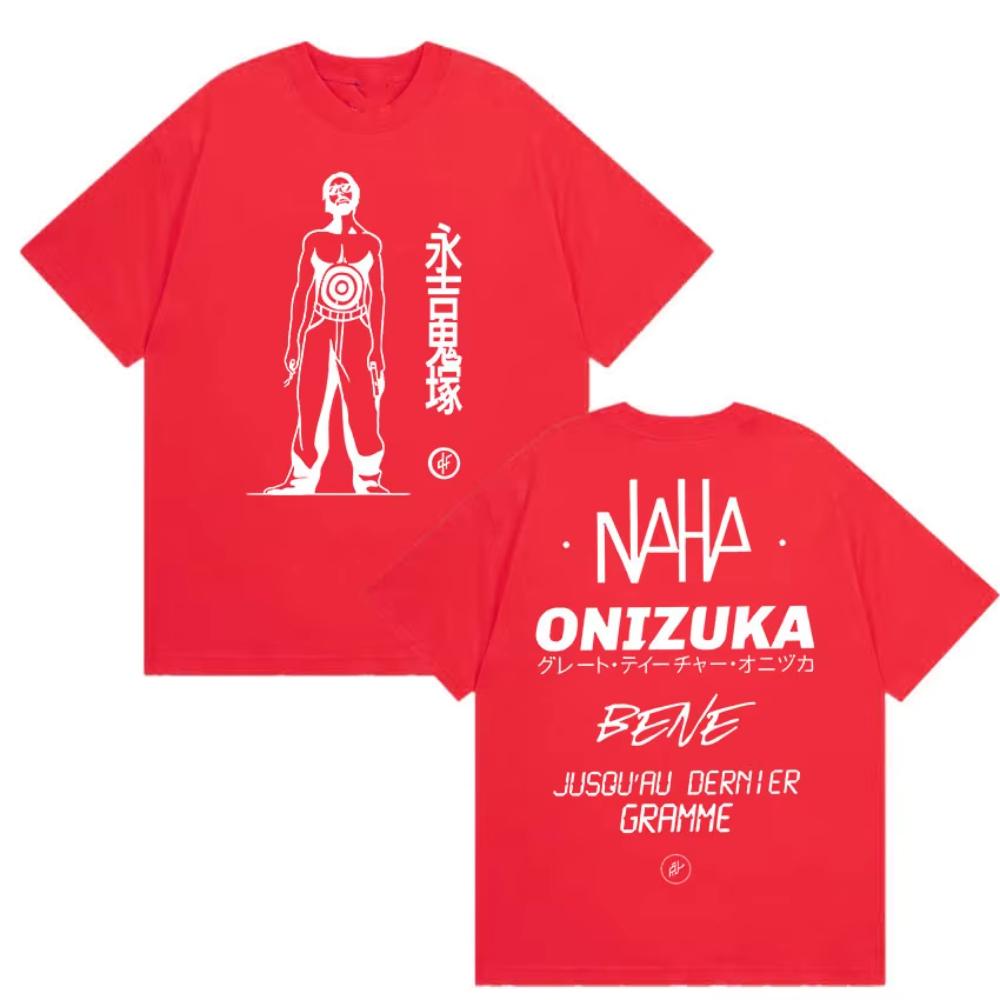 Le Monde Chico French Rap PNL Onizuka Album Print T Shirts Men Women Harajuku Fashion Retro Oversized Cotton Tshirts Streetwear