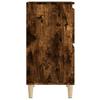 Sideboards 3 pcs Smoked Oak 60 x 35 x 70 cm Engineered Wood