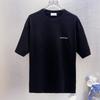 9296 Off-White Summer Men's and Women's Pure Cotton Print Oversized T-shirt Street Wear