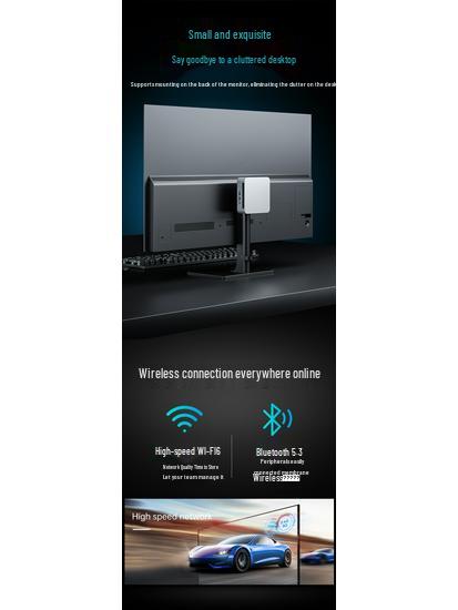 Industrial Mini PC: Core i7-1280P or i9-13900H Business Micro Desktop