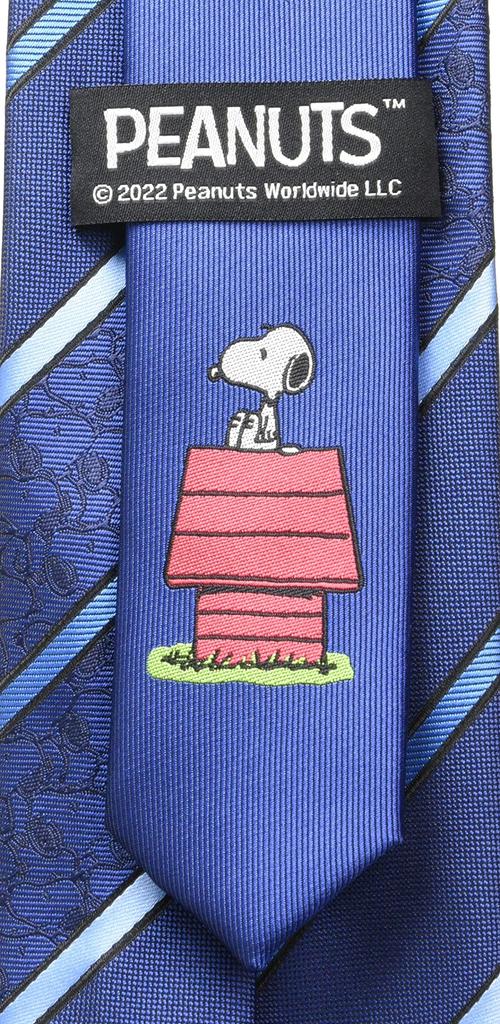 Peanuts Snoopy Tie PND48163 Navy Blue SNOOPY Business Brand Tie Gift