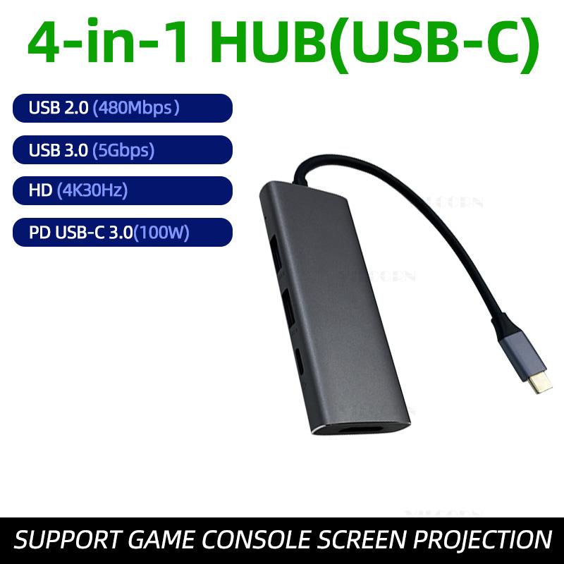 

Док-станция Type C 8 в 1, USB-расширитель, адаптер USB C Hub, высокоскоростной 5 Гбит/с, USB 3.0 2.0 3.5, аудиоразъем, устройство для чтения карт SD/TF, адаптер OTG