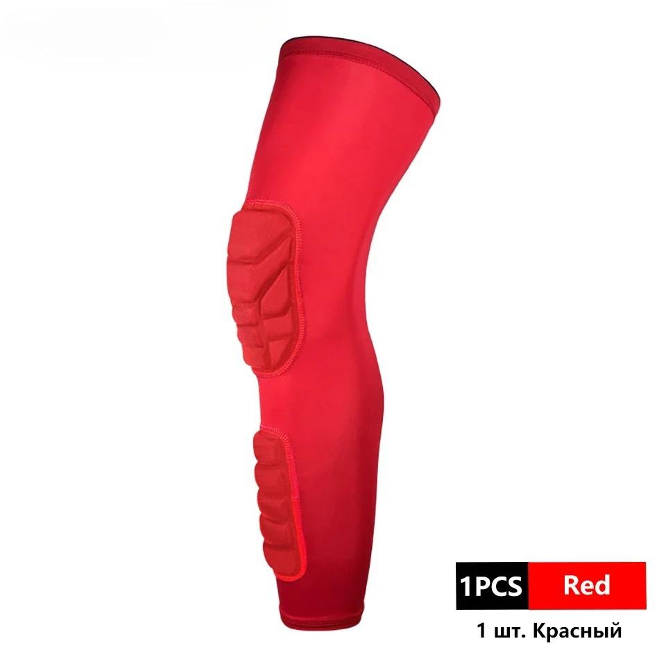 Knee Pads Extended Breathable Leg Warmers Anti-Slip Shock Absorption Double Anti-Collision Outdoor-use Sport Men Women 1Pcs Sports