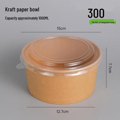 Xihe Wegwerp Kraftpapier Afhaalbakjes