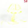 1PC Artificial Glowing Jellyfish Fake Fluorescent Effect Aquarium Fish Tan Ornament Beauty Bar Party