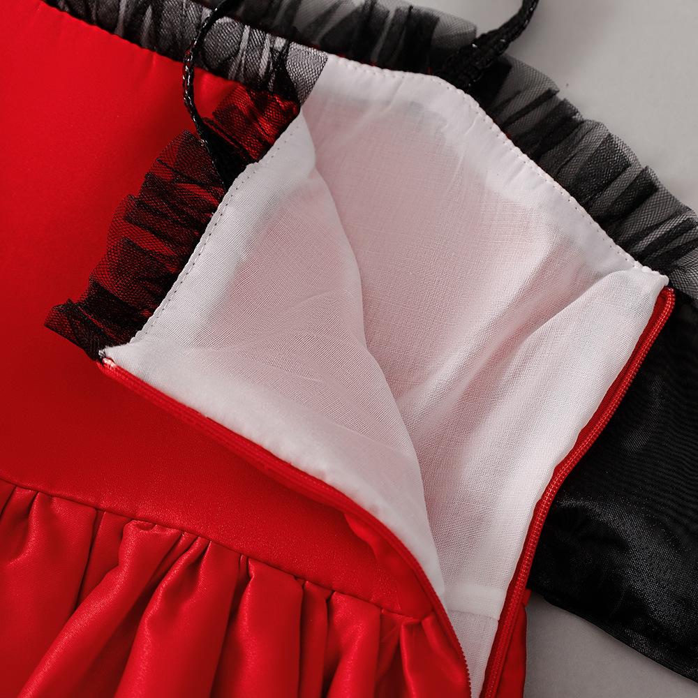 Νέα κορίτσια Παιδικά λουλούδια Κομψά φορέματα για πάρτι πριγκίπισσας Παιδικά ρούχα Χριστουγεννιάτικα πάρτι γενεθλίων Νυφικό φόρεμα κοριτσιού