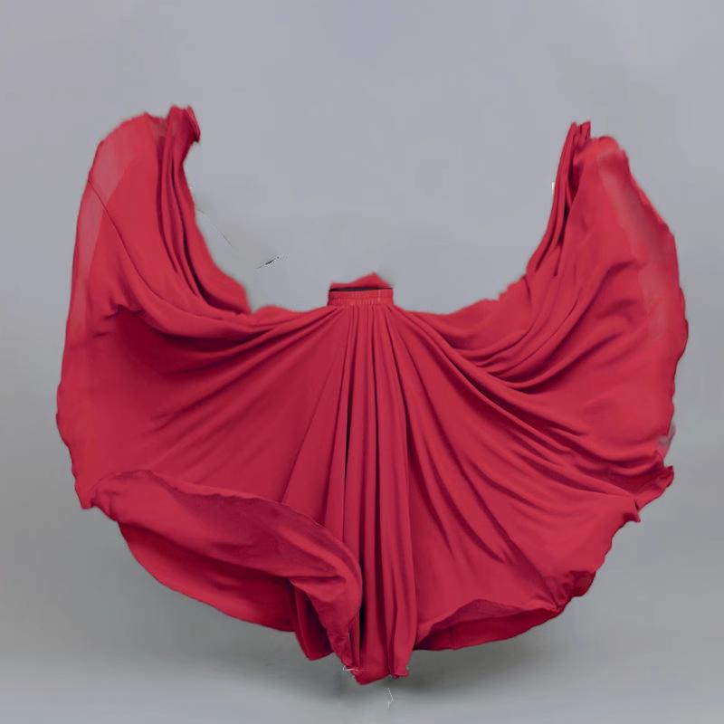 720 Degree Classical Dance Elegant Large Swing Skirt Chinese Style Women's Xinjiang Dance Performace Square Dance Clothes
