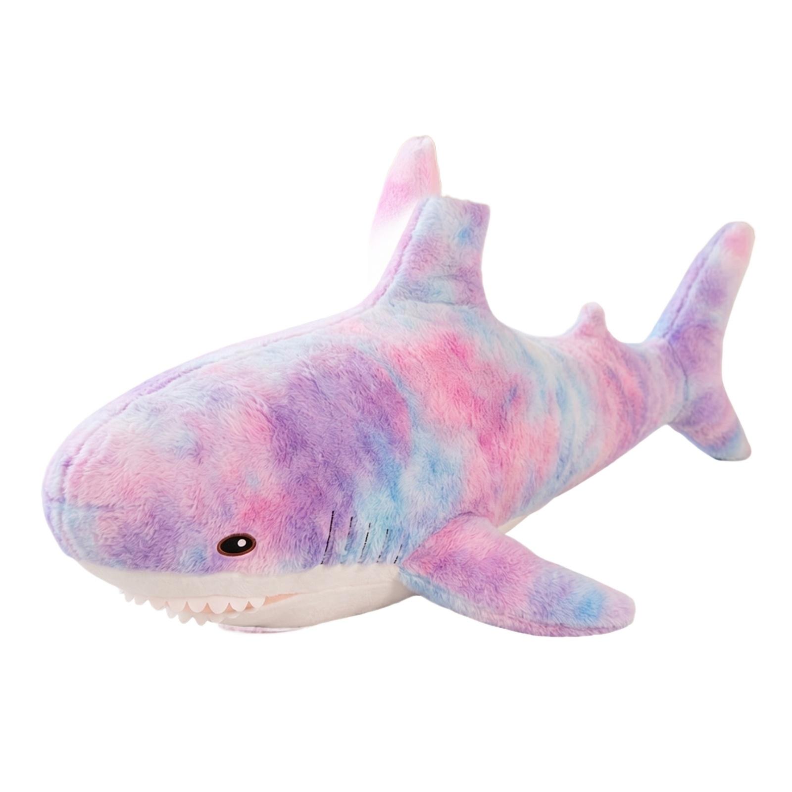 

Plush Shark Stuffed Animal Soft Toy 30cm Large Size Realistic Design Comfortable Fabric Suitable for Kids and Adults One Size фіолетовий