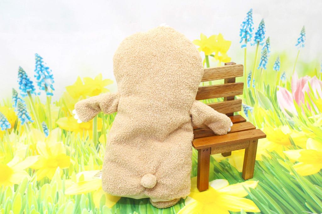 Shinada Mogugu Brown Puppet 11 x 4 x 28cm Goods Animal Goods Fumofumo-san FMPT-0180MO