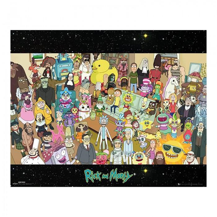 Rick And Morty Cast Poster