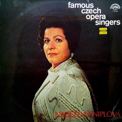 LP Record NADĚŽDA KNIPLOVÁ - Famous Czech Opera Singers 1120785 SUPRAPHON 1973 Czechoslov Classical Used