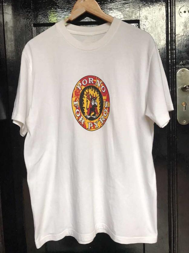 Band Tees Porno For Pyros Unisex Tee Cotton Shirt EG255 M