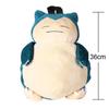 Kawaii Pokemon Plush Toy Pikachu Backpack Bag Mimikyu Eevee Mew Gengar Snorlax Bag Schoolbag Birthday Present Kids Children Gift