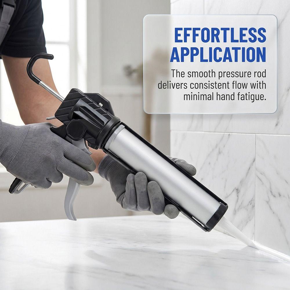 Labor-Saving Caulking Tool Rotating Anti-drip Cordless Caulk Tool Multi-function Beauty Seam Seal Sealant Tool Hand Tool Use Style 1