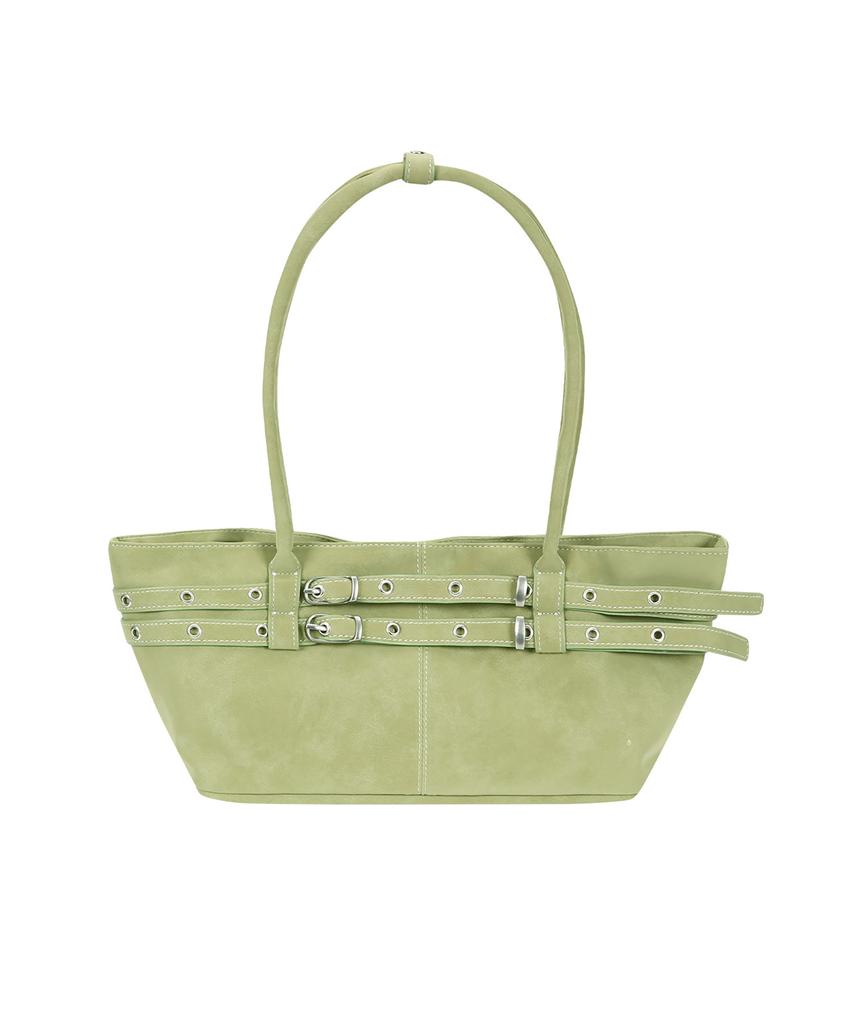 Yeomim Mini Belted Boat Bag (Avocado)
