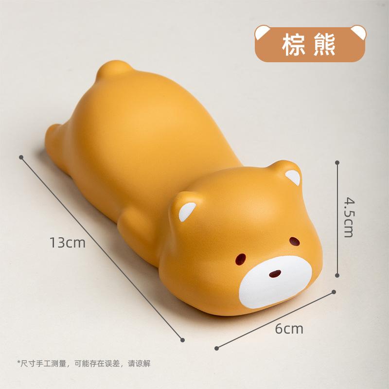 Sevimli Bilek Desteği Desteği Fare Dekompresyon Fareleri Pedi Bilek Pedleri Masa Ergonomik Kawaii Ofis Malzemeleri Yavaş Yükselen Oyuncak