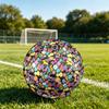 1pc Floral Fantasy Size 5 Soccer Ball Professional Match Training Football Indoor &Outdoor Sports Ball Lightweight Durable M6554