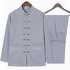 Men's Thin Chinese Tang Suit Summer Set
