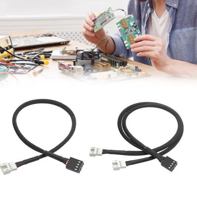 Cavo adattatore Massimizza le prestazioni di raffreddamento Cavo adattatore per ventola a 4 pin durevole Ideale per ventole per schede grafiche CPU