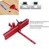 Aluminum Alloy Miter Gauge for Table Saw with Adjustable Locking Mechanism - Precision Woodworking Tool for Cutting Assembly