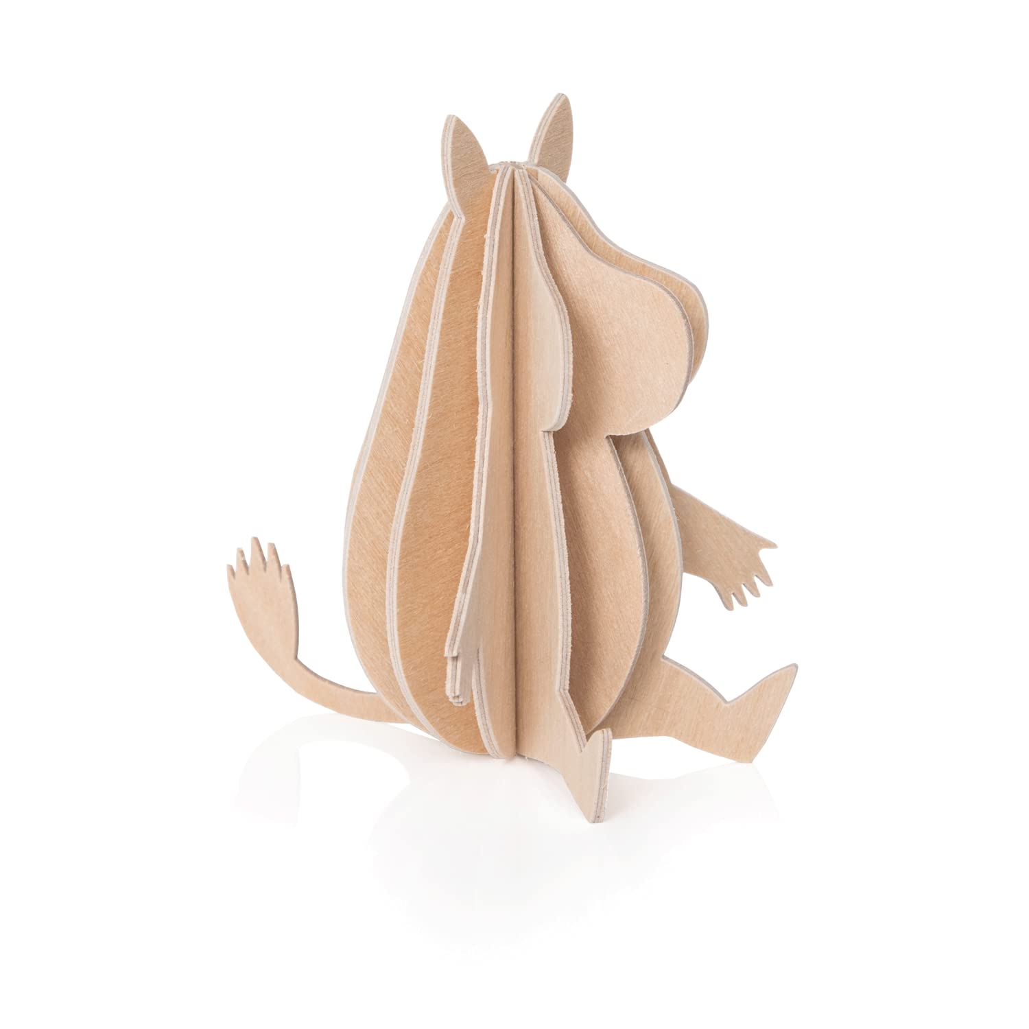 

Lovi Moomin Ornament Made in Finland Card, Birch, Assembled, [2022]