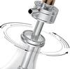 Aluminum Alloy 8-Hole Hookah Water Pipe Set