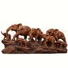 1pc Auspicious Elephant Group Ornament, Perfect Entrance Craft Decoration, Suitable for Living Room, TV Cabinet,  Office