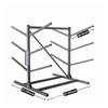 Double-Sided Kayak Rack with Adjustable Arms Freestanding Outdoor