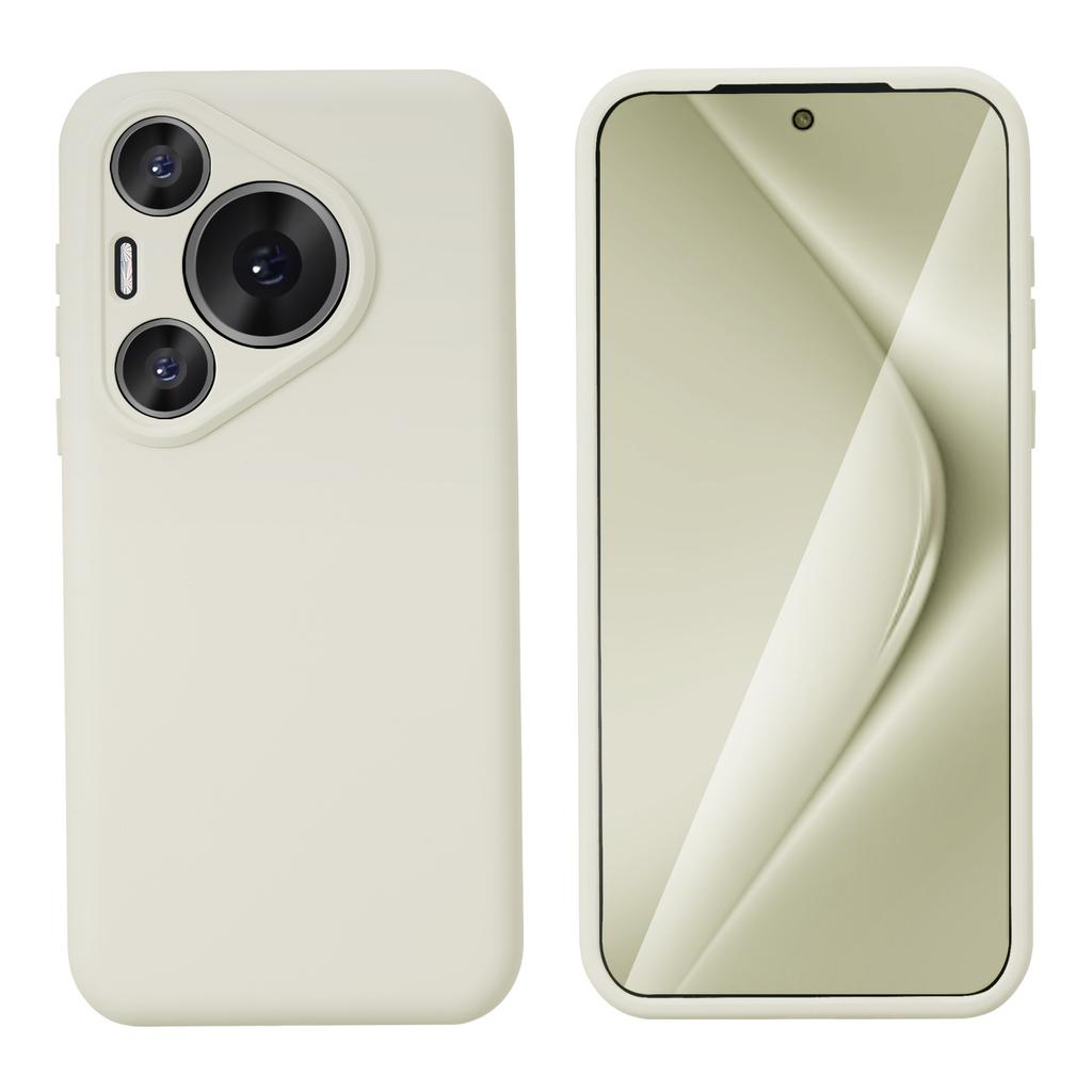 Applicable To Huawei Pura11pro + Mobile Phone Case, Liquid Silicone Solid Color P11 All-inclusive Anti-drop Case, Advanced Sense