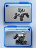 Eight-Wheeled Remote Control Robot Dog Toy with Hand Sensing and Stunt Capabilities for Kids