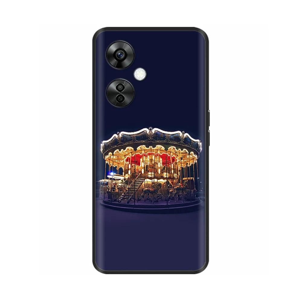 Für OnePlus Nord CE 3 Lite 5G Hülle Blume Silikon Weiche Rückseite Für Oneplus Nord CE3 5G NordN30 Handyhülle Schutzhülle