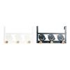 DKD Home Decor-Door Coat Rack DKD Home Decor 8424001835553 Birds White Black Metal MDF Wood 28.5 X 9.5 X 16 Cm (2 Units)