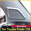 Car Front Door Window Inner Triangle A Colum Cover Trim Accessories For Toyota Land Cruiser Prado 150 2010-2017 2018