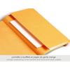 Rhodia Rhodiarama Goal Book Notebook, A5, Dotted Grid, 240 Pages, Italian Leather Cover, Rose Smoke, CF117803