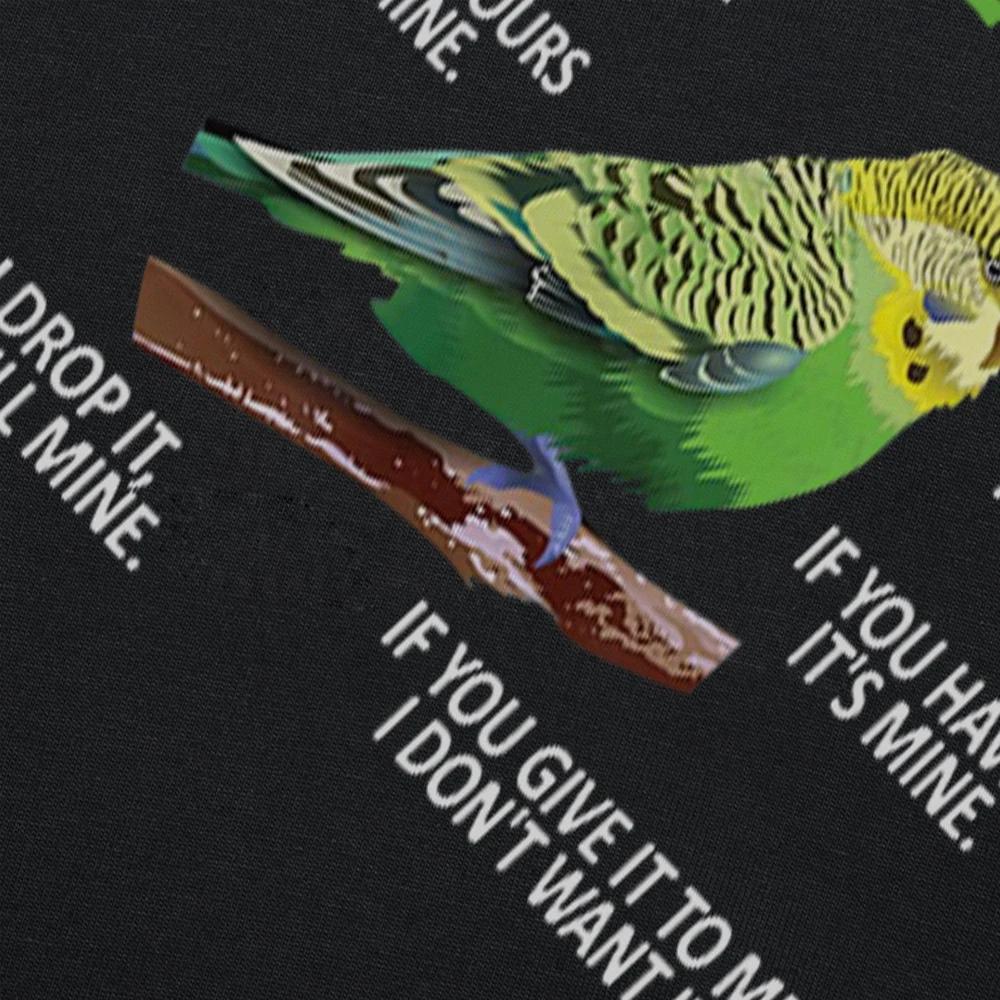 Funny Budgie Rules Parakeet Bird Budgerigar T Shirts Streetwear Short Sleeve Birthday Gifts Summer Style Tshirt Unisexs