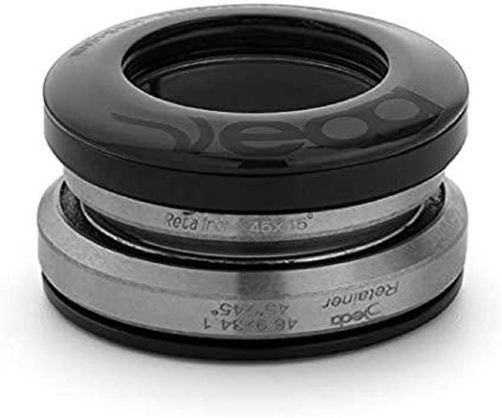 

Deda ELEMENTI Headset Carbon Top Steel Bearing IN-4 1 1/8-1 1/4 Cap/Chrome