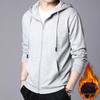 Trendy Men's Casual Autumn Hooded Zipper Set - Youthful Japanese Style