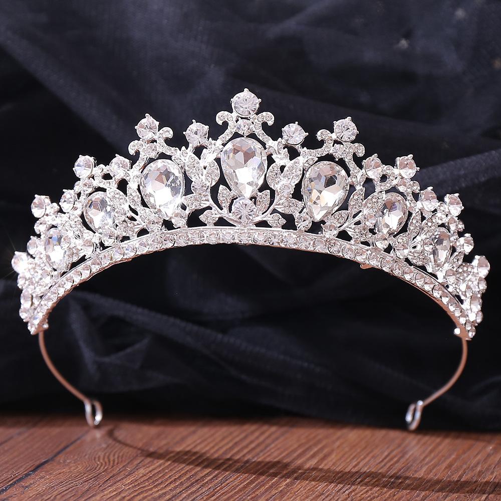 Popular Hair Accessories, Fashionable High-end Crystal Bridal Small Crown, Wedding Dress, Birthday Party Accessories