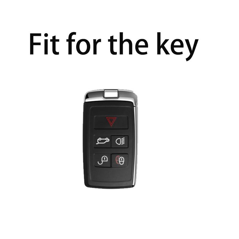 Portachiavi Interessante per Land Rover Range Rover Sport Evoque Freelander Velar Discovery 4 Jaguar XE XJ XF Custodia per Chiave Auto a Chitarra