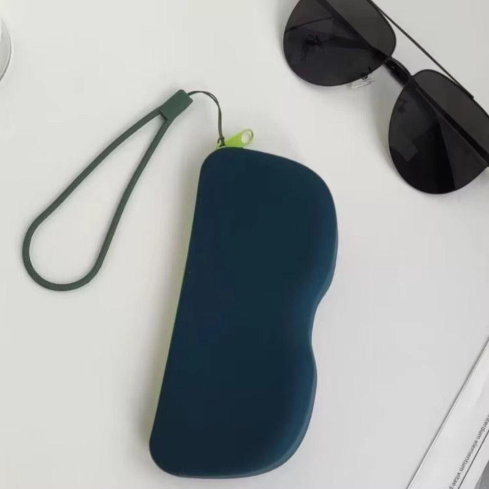 Waterproof Silicone Glasses Bag Multifunctional Small Items Bag Sunglasses Storage Clip Travel