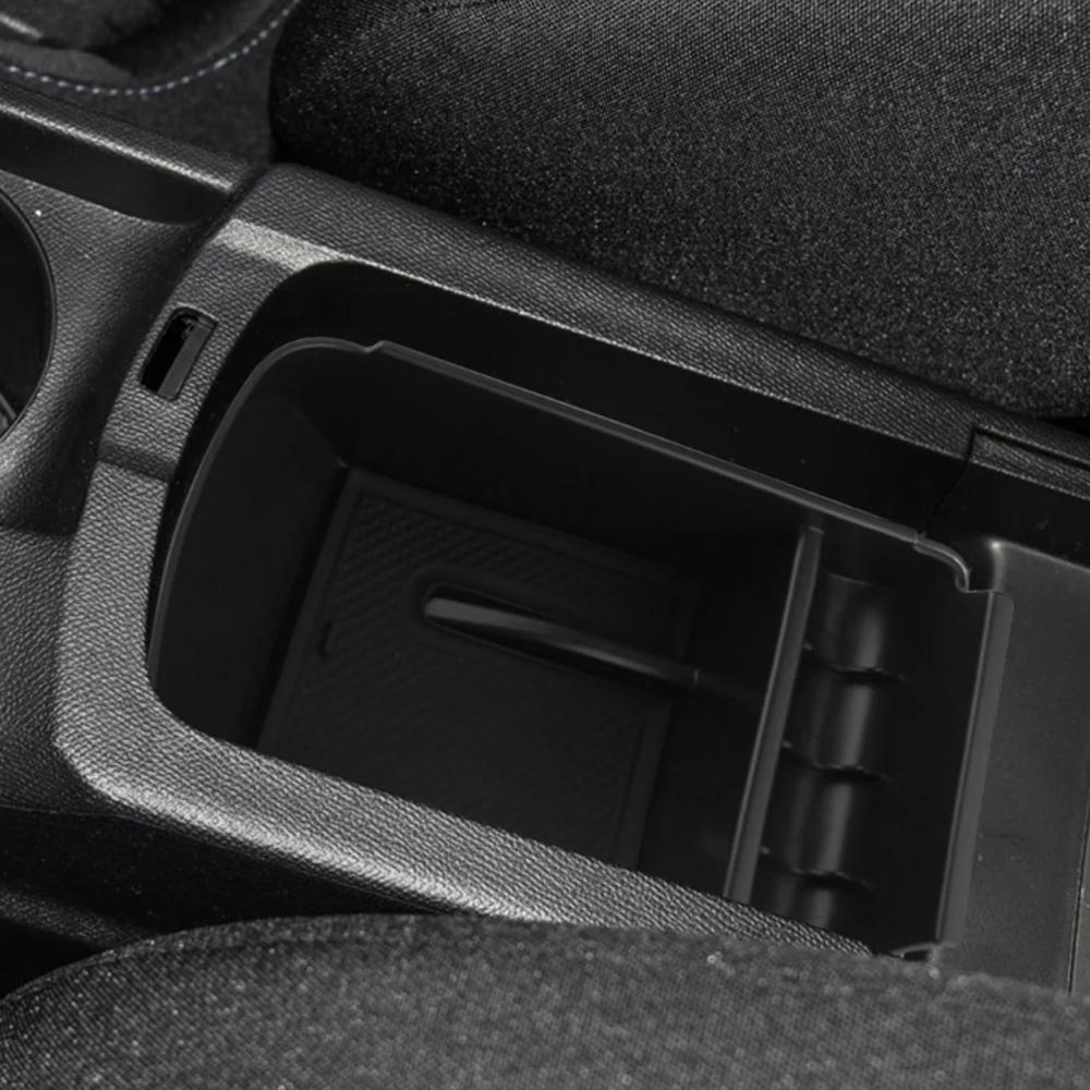 For Peugeot 308 2016 2017 2018 2019 ABS Car Armrest Storage Box Holder Central Control Tray  Accessories