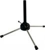 Foldable Instrument Stand for Clarinet, Flute, Oboe, and Other Wind Instruments - Easy To Use (Black)