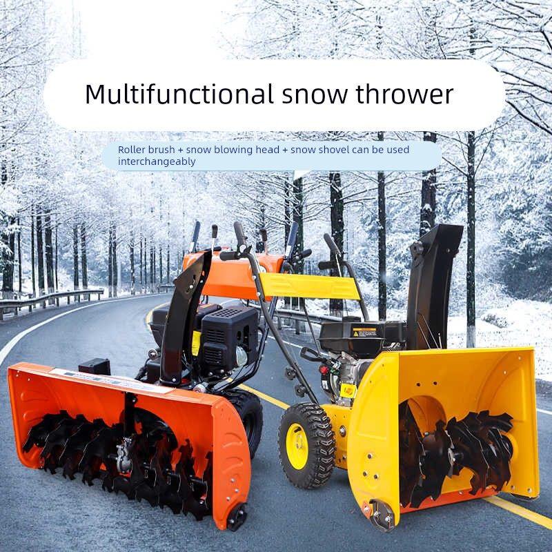 Многофункциональный снегоуборщик и снегомет Ally с ручным управлением