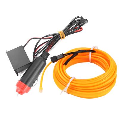 Car Decorative Light Strip Interior Lighting Auto LED EL Cold Lamp Modification Parts 4 Meters