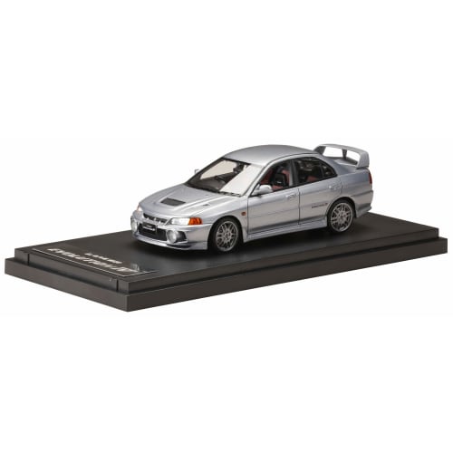 MARK43 1/43 Mitsubishi Lancer GSR Evolution IV (CN9A) Steel Silver Finished Product